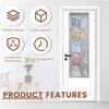 1/2Pcs Wall Hanging Clothes Storage Bags Over The Door Underwear Organizer Weekly Clear Closet Multi-purpose Organiser Hanging