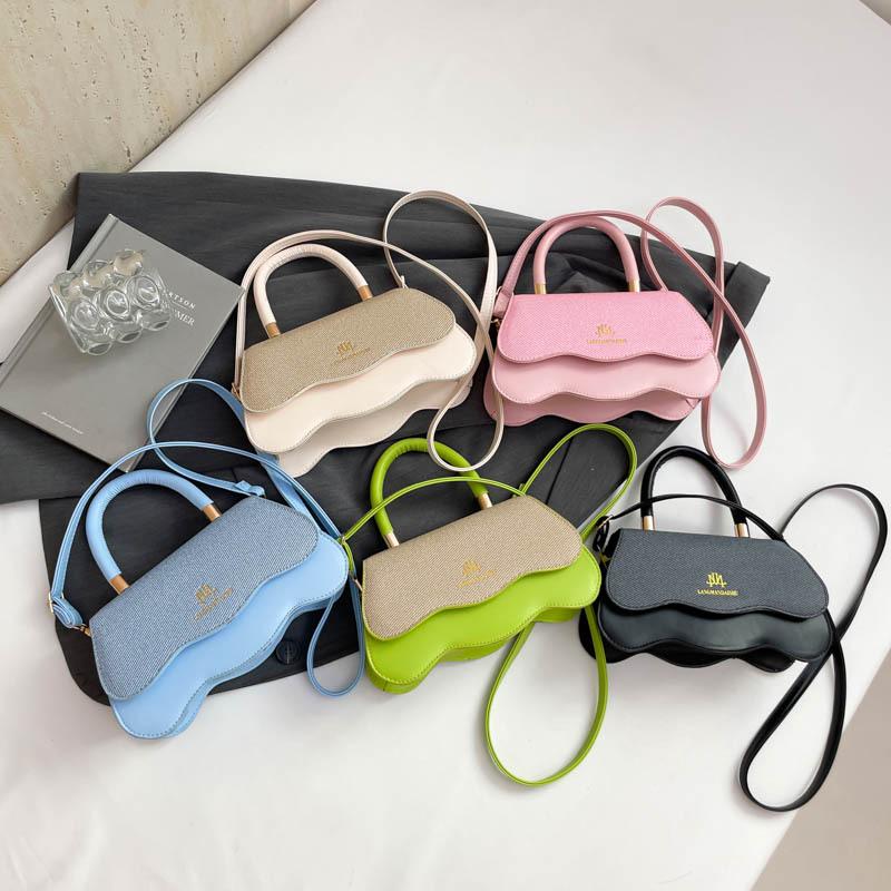 Lässiger Trend frisch große Kapazität Farbabstimmung 2025 Sommer neue Mode lässig beliebt Messenger kleine quadratische Tasche