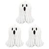 Halloween Ghost Hanging Decoration White Paper Ghost Honeycomb Centerpieces for Indoor Outdoor Halloween Party Decor