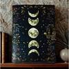 Vintage leather journal, Moon Phase Handmade Fat Leather Journal, Blank spell book of shadows, Sketchbook, Gifts For Him Her