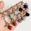 Healing Fashion Angel Shape Stone Pendant for Men Reiki Women Making Necklace Wholesale