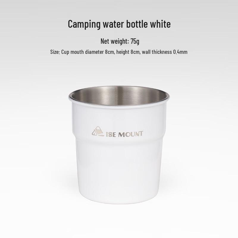 304 Edelstahl Outdoor Campingbecher