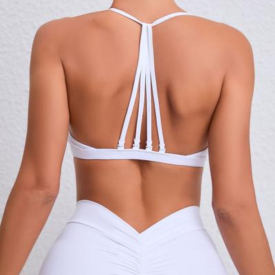 European-American Sports Bra: Shockproof, Quick-Dry, Sexy Back, Removable Pads for Running, Fitness & Yoga