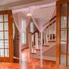 4pcs String Curtains for Doorways Glitter Beaded Curtains Door Sparkle Beads Curtain Open Closet Laundry Hanging Glisten Beads Window Girls