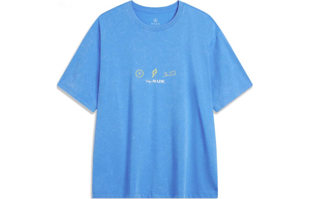 Li Ning T Shirt Men s Interstellar Blue AHSU401-5 L