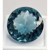 Fabulous Natural Bluishgreen Tourmaline 34-36 Ct Round Cut Certified Gemstone