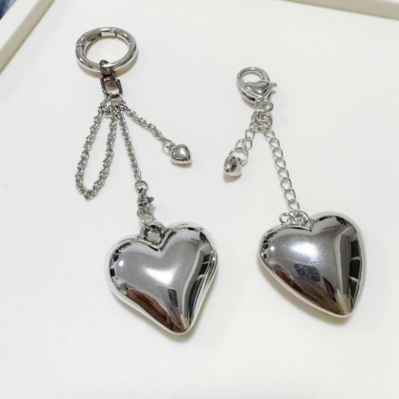 Keychain Heart Keys Rings Alloy Material Keyring Keys Holder Perfect for Women