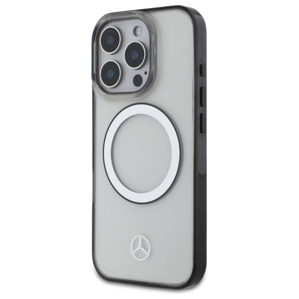 Mercedes Mehmp16L23Huokc Iphone 16 Pro   6.3 Transparent Hardcase Printed Logo Magsafe