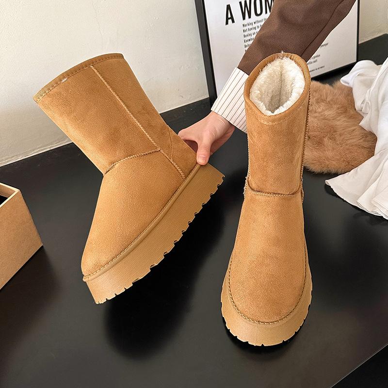 

Women s woven lightweight comfortable cold warm padded snow boots non-slip wear outdoor casual sneakers cotton boots 41