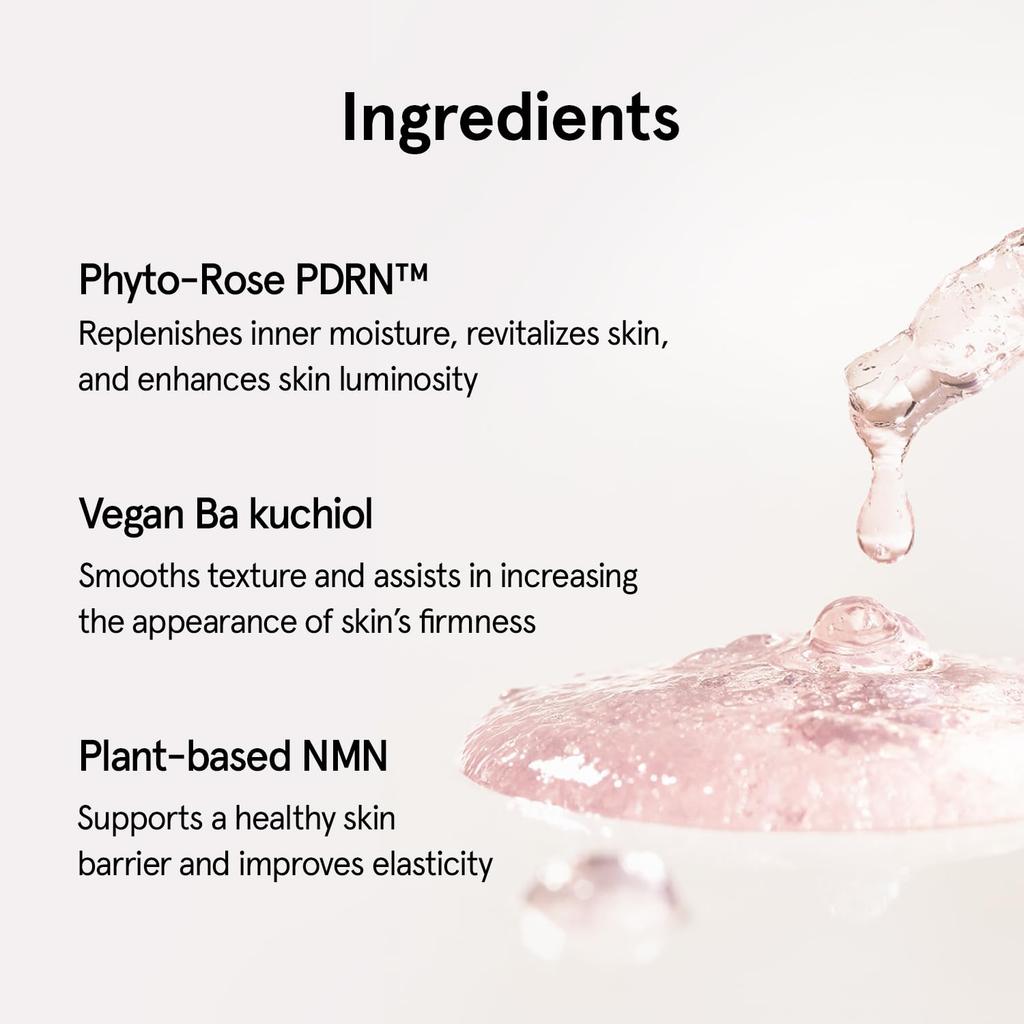 ONE THING PDRN Bakuchiol Serum Refreshing for and Sensitive Relieves Roughness and Formulated with Bakuchiol Korean Cosmetics Combination, Oily,