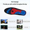 Unisex Magnetic Arch Support Insoles Acupoints Massage with Shock Absorption, Non-slip, Sweat-Absorbent Foot Care, Sports Office