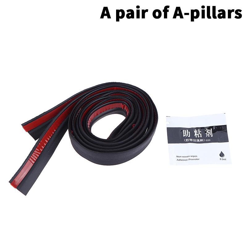 Car Door Rubber Seal Strip Anti-Scratch Protector B Pillar Car Rubber Weatherstrip Auto Door Edge Waterproof Seal Strip