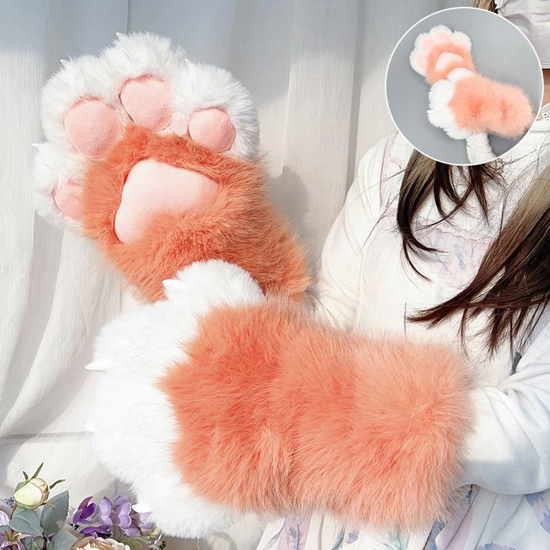 Furry Costume Paw Gloves Cosplay Performance At Anime Conventions Adult Size 230mm