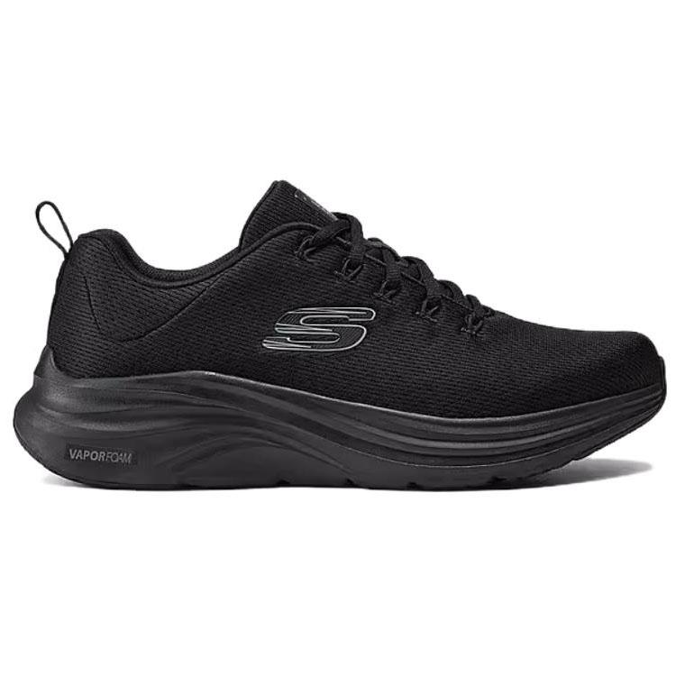 Skechers Sport Comfortable Simple Versatile Breathable Lightweight Low-Top Casual Running Shoes Men Sneakers Black 232433-BBK