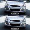 Fog Lamp DRL LED Daytime Running Light For Hyundai Accent 2012 2013 2014 2015 2016 2017 Car Auto Headlight Daylights