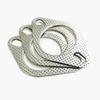 1Pc Universal Exhaust Flange Gasket High Temperature Reinforced Sealing Pad for Car Muffler Joint Replacement