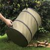 Leaf Trash Can with Storage Bag Folding Garden Garbage Bin Waterproof Portable Trash Can for Camping Gardening Yard Waste
