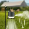 2-in-1 Camping Tent Light with Fan – 4 Lighting Modes, Spray Function, IPX7 Waterproof, Rechargeable LED Lantern for Camping