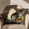 Game HP SAN Dont Starve Pillow Case Square DoubleSided Printing Short Plush Sofa Cushion Cover Bedroom Bedside Pillow