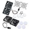 1set Cooling Fan Usb Power Supply Fan Cooler Compatible-for A-sus Rt-ac68u/ac86u/ac87u/r8000/ac5300 Router Radiator