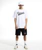 CREAM SODA LAB [2Pack] Authentic Logo Short Sleeve T-Shirt Ivory (Burgundy) White (Black)