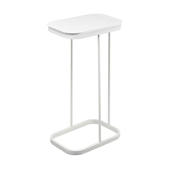 Yamazaki Side-opening Sorted Garbage Bag Holder White Approx. W22XD34XH56cm Luce Trash Can Wide Opening Easy To Take Out Garbage