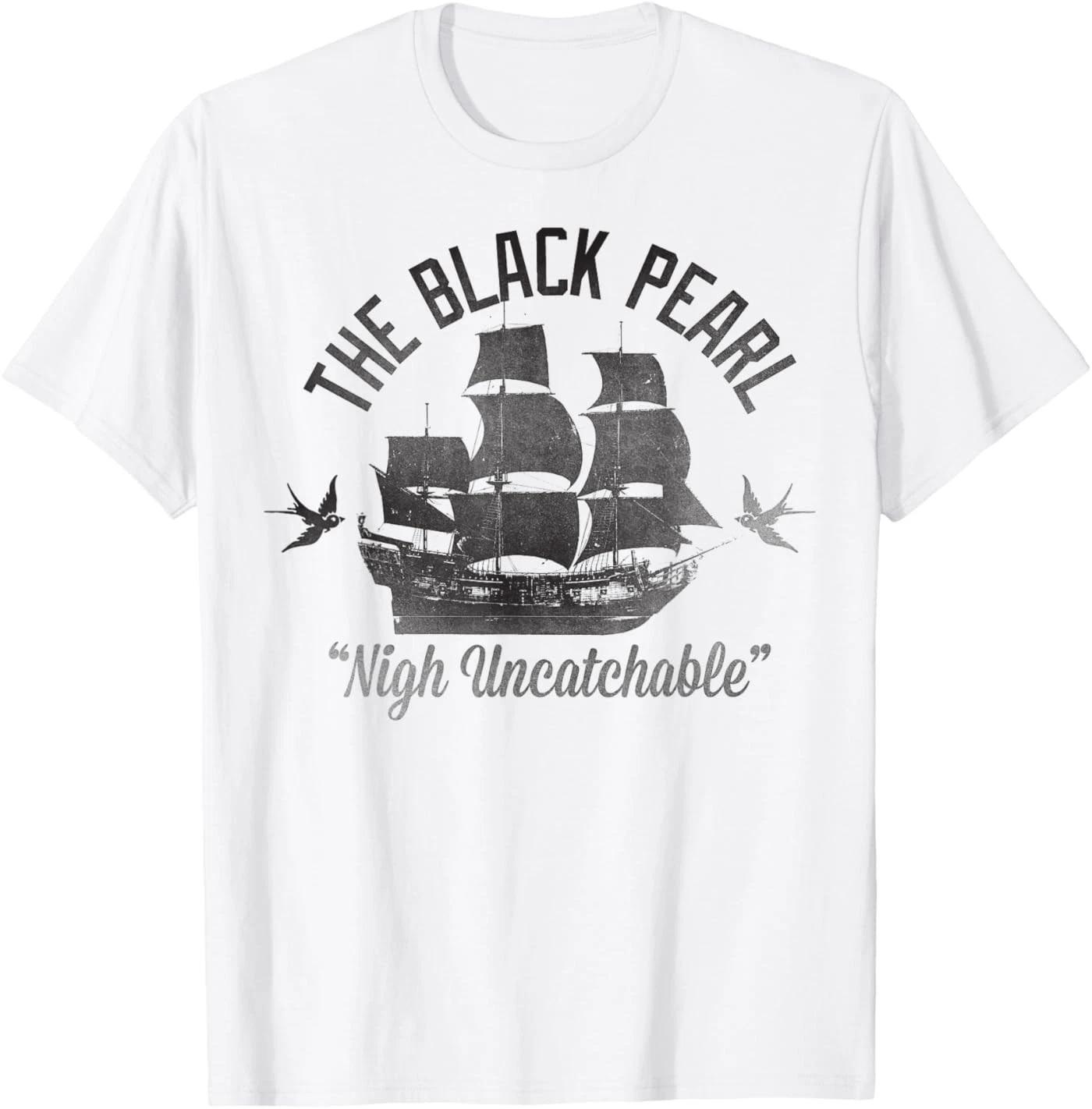 Pirates of The Caribbean Untouchable Black Pearl T-Shirt 4XL