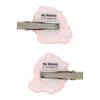 Sanrio My Melody Acrylic Hair Clip (White Strawberry Tea Time) Japan NEW