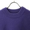 MAISON SPECIAL wool blend Long sleeve sweater M purple knit Women Used