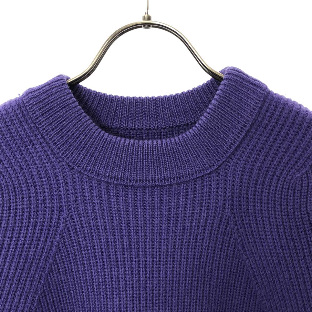 MAISON SPECIAL wool blend Long sleeve sweater M purple knit Women Used