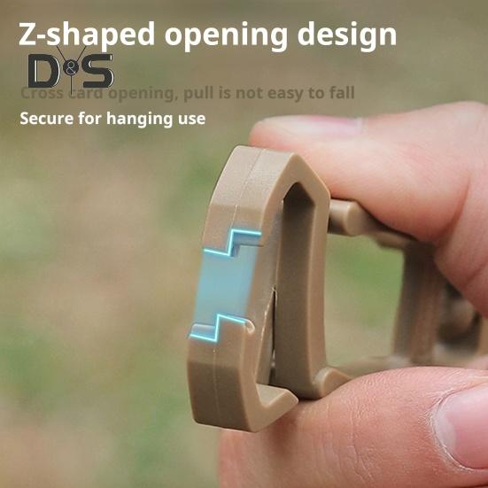 Outdoor Glove Clip with Carabiner Heavy Duty Hands-Free Multifunction Camping Hiking Work Glove Hanger Carrier Keeper Grabber Belt Clamp