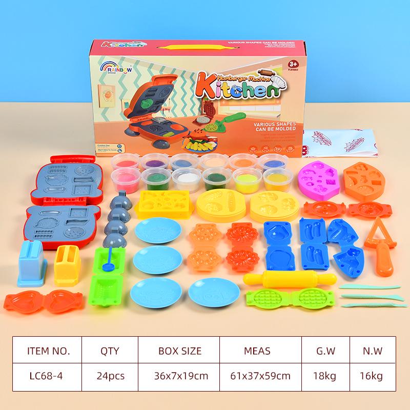 Children s Play-Doh Clay Hamburger & Noodle Maker Set