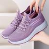 Shoes Women's Casual Shoes Foreign Trade Women's Shoes Versatile Soft Sole Women's Single Shoes Middle-aged and Elderly Mother Shoes Flying Woven Br