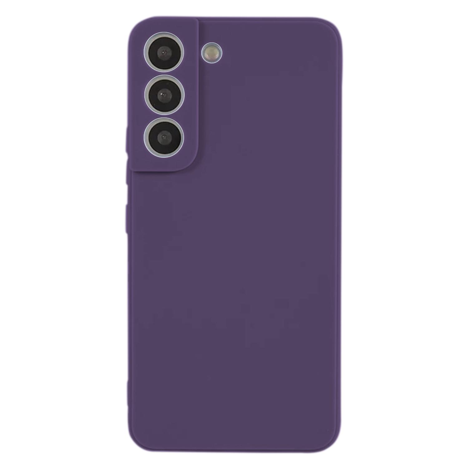 

KALEBOL KLB-TPU003 For Samsung Galaxy S22+ 5G Case Anti-Scratch Solid Color TPU Phone Cover E
