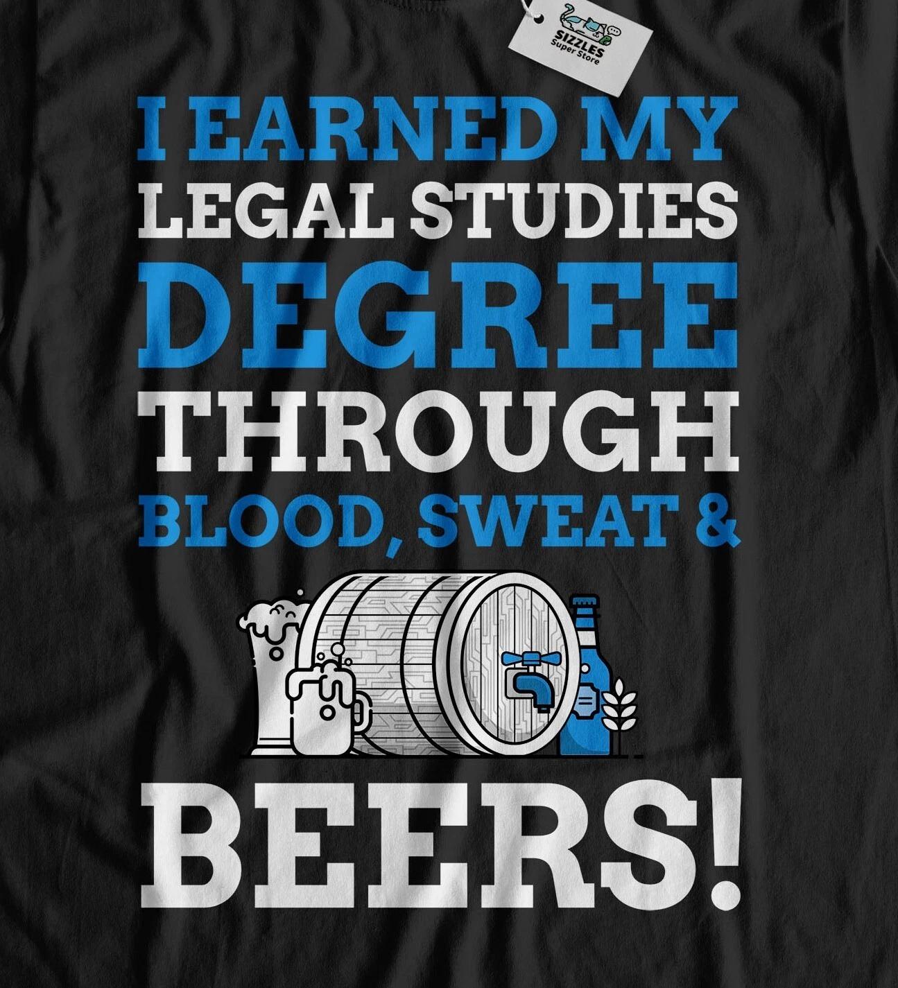 Unisex Funny Legal Studies Degree T-Shirt Lawyer Graduate Gifts 2XL
