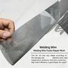Stainless Steel Automotive Bumper Body Repair Mesh Net 20x15cm 5x15cm Easy to Install for Protective Against Road Debris