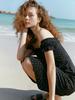 Lenina Melania Puff Sleeve Dress_Black