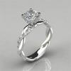 Classic Matching Wedding Rings Female Women's Engagement Rings with Zircon Crystal Stone Jewelry Accessories Wedding Day Gift