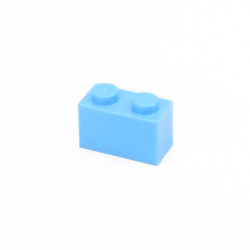 Small Particle Building Blocks 1x2 (3H) High Brick Foundation Parts Splicing DIY Building Block Parts Accessories