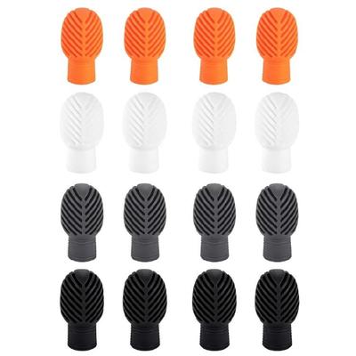 4Pcs Drumstick Mute Tip Drum Dampener Silicone Drumstick Practice Tip Mute Pads Replacement Percussion Tip Enduring