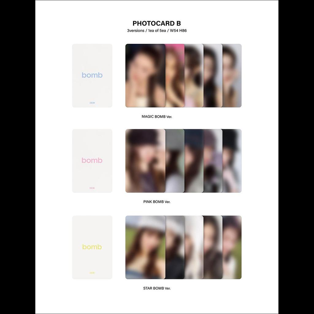 ILLIT Bombowy 3. minialbum (BOMBA MAGICZNA Wersja. / RÓŻOWA BOMBA Wersja. / BOMBA GWIAZDOWA Wersja)