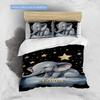 Elephant Customize Your Name Duvet Cover Softbedding Set For Bedroom Guest Room And Dorm Decoration Threepiece Set Includes 1 Duvet Cover 2