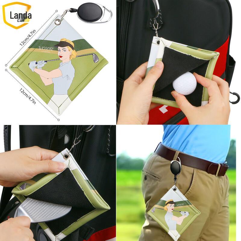 Landa Retractable Golf Towel
