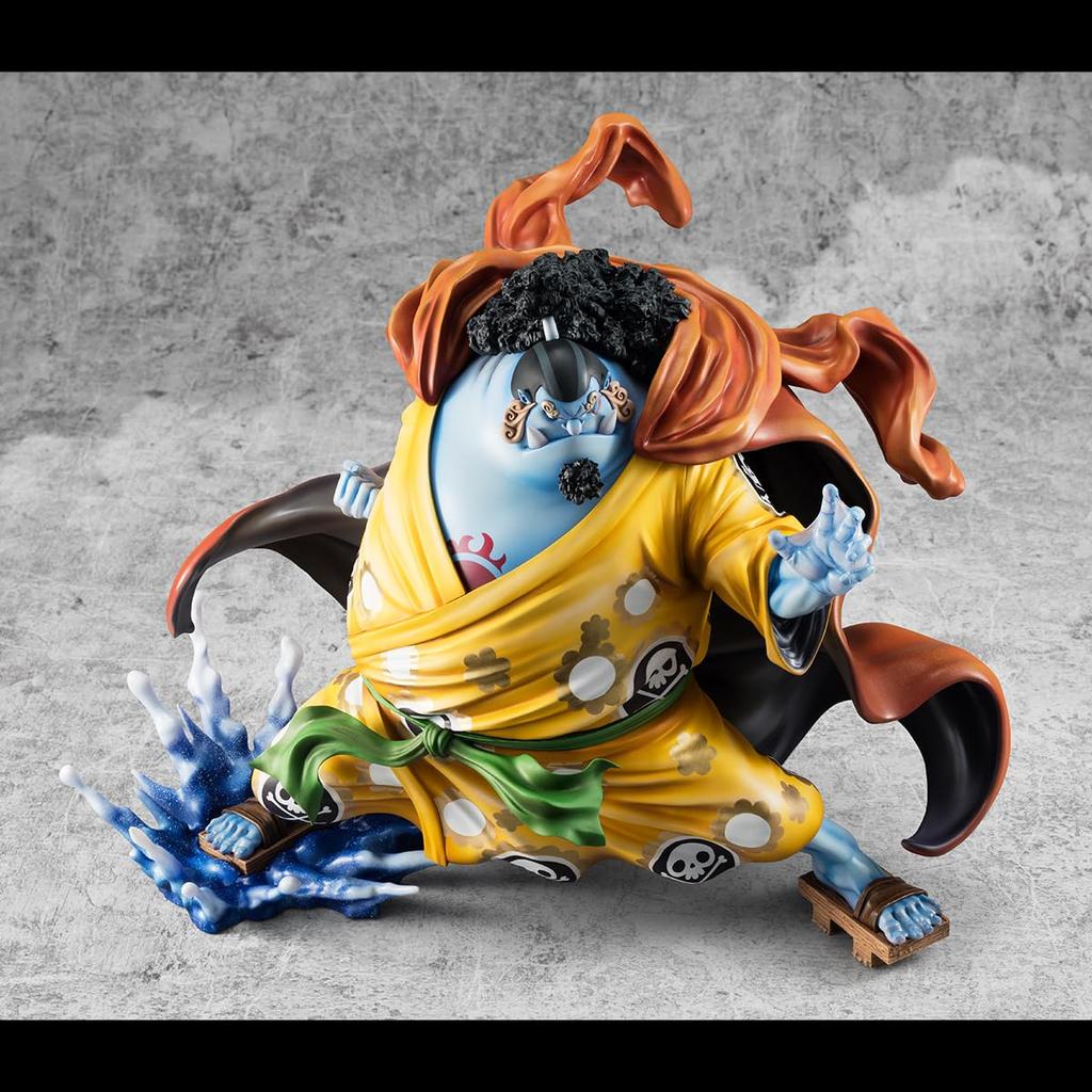 MegaHouse One Piece Sea Knight Jinbe Limited Edition Piratenporträt Sammlerstatue - - SA-Maximum [Ultra Nachdruck]