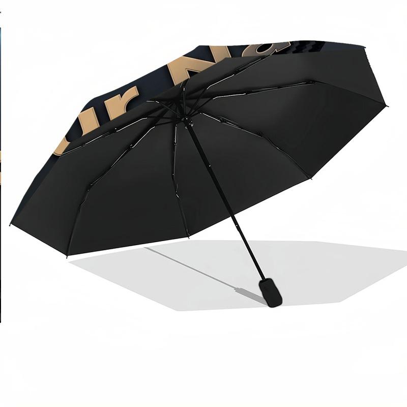 Swansea City FC Automatic 3‑Fold Umbrella 8‑Rib Windproof Folding Umbrella Sun Rain Protection For Outdoor Travel Daily Use