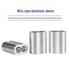 M2.5 Double Hole Steel Wire Rope Aluminum Sleeve