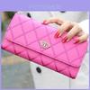 Luxuriöse Damen Faux PU Leder Lange Geldbörse Clutch Kartenetui Für Stilvolle Frauen