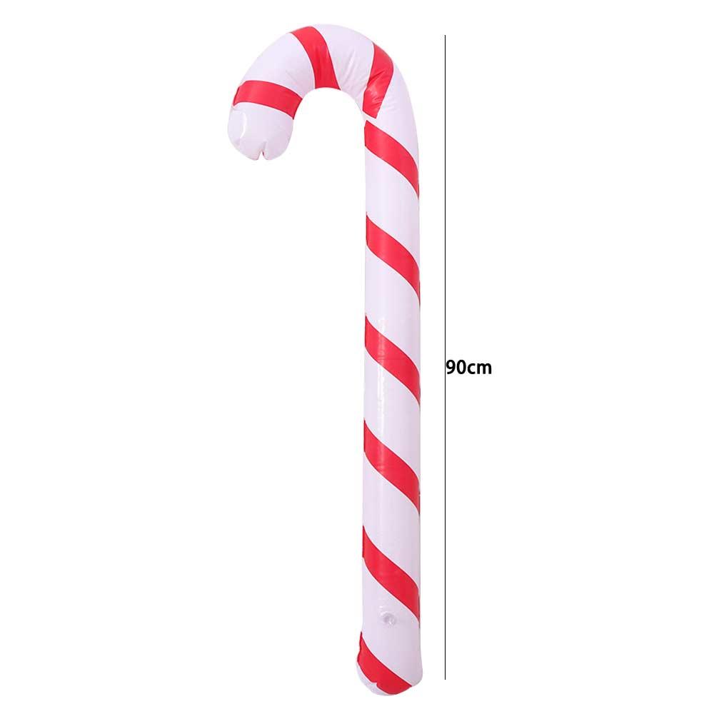 Inflatable Indoor Outdoor New Year Party Party Favors Candy Cane Stick Balloons Christmas Supplies