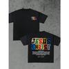 Herren T-Shirt mit christlichem Jesus-Buchstabenaufdruck, Sommer locker lässiges Mode-T-Shirt geeignet für verschiedene Sportarten, Tägliche Herrenbekleidung