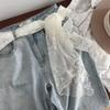 Korean Version Women's Lace Scarf Retro Female Headscarf Versatile Sunscreen Shawl